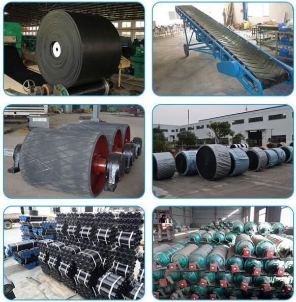 Conveyor belt customized mineral belt conveyor used for mines metallurgy coal industry and paper mill from manufacturer